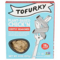 Tofurky Lightly Seasoned Plant-Based Chick'n - 8 Ounce