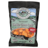 Ellsworth Cooperative Creamery Cheddar Cheese Curds Hot - 5 Ounce