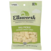 Ellsworth Dill Pickle Cheese Curd Curds - 5 Ounce