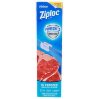 Ziploc Slider Bags, Freezer, Gallon