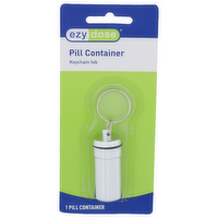 Ezy Dose Pill Container Keychain Fob - 1 Count