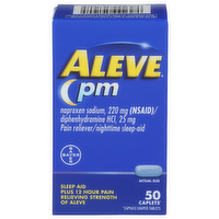 Aleve PM Pain Relievernighttime Sleep-Aid - 50 Count