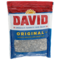 David Original Salted & Roasted Sunflower Seeds - 14.5 Ounce