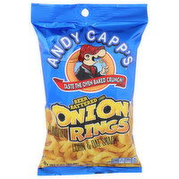 Andy Capp's Beer Battered Flavored Onion Rings Corn & Oat Snack - 2 Ounce