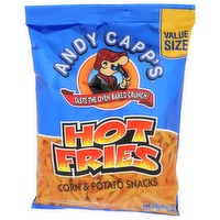 Andy Capp's Hot Fries Corn & Potato Snacks - 8 Ounce