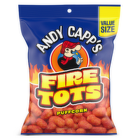 Andy Capp's Fire Tots, Value Size Puffcorn Snack - 3.75 Ounce