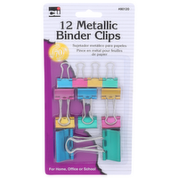 Charles Leonard, Inc. Metallic Binder Ps - 12 Count