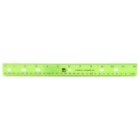 Charles Leonard, Inc. Plastic Ruler - 1 Each