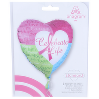 Anagram Standard Decorative Balloon - 1 Count