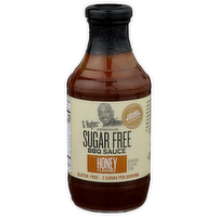 G Hughes Honey Flavored Sugar Free BBQ Sauce - 18 Ounce