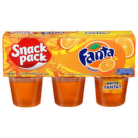 Snack Pack Orange Fanta Juicy Gels - 3.25 Ounce - 6 Count