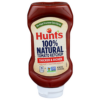 Hunt's 100% Natural Tomato Ketchup - 20 Ounce