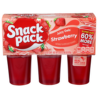 Snack Pack Strawberry Juicy Gels - 5.5 Ounce - 6 Count
