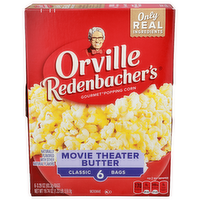 Orville Redenbacher's Movie Theater Butter Gourmet Popping Corn - 3.29 Ounce - 6 Count