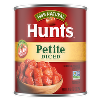 Hunt's Petite Diced Tomatoes, Can - 28 Ounce