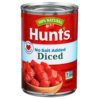Hunt's No Salt Added Diced Tomatoes - 14.5 Ounce