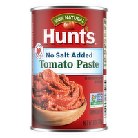 Hunt's No Salt Added Tomato Paste, Can - 6 Ounce