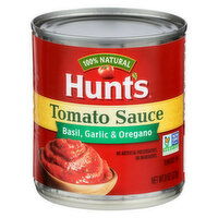 Hunt's Basil, Garlic & Oregano Tomato Sauce Tomatoes - 8 Ounce