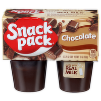 Snack Pack Chocolate Pudding - 3.25 Ounce - 4 Count