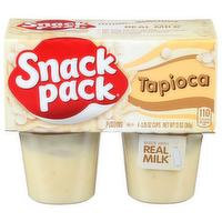 Snack Pack Tapioca Pudding - 3.25 Ounce - 4 Count