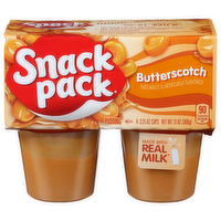 Snack Pack Butterscoth Pudding - 3.25 Ounce - 4 Count