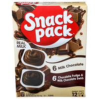 Snack Pack Pudding - 3.25 Ounce - 12 Count