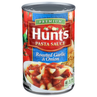 Hunt's Roasted Garlic & Onion Premium Pasta Sauce - 24 Ounce