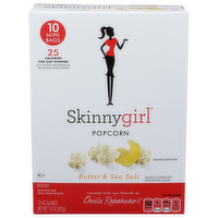 Skinnygirl Butter & Sea Salt Popcorn - 1.5 Ounce - 10 Count