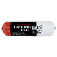 73% Lean / 27% Fat Ground Beef Roll - 48 Ounce