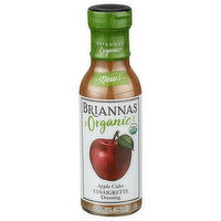 Briannas Salad Dressing Organic Apple Cider Vinaigrette - 10 Fluid Ounce