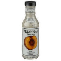 Briannas Salad Dressing Rich Poppy Seed - 12 Fluid Ounce