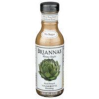 Briannas French Vinaigrette Salad Dressing Real - 12 Fluid Ounce