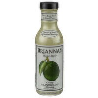 Briannas Salad Dressing Creamy Cilantro Lime - 12 Fluid Ounce