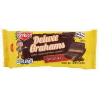 Keebler Deluxe Grahams Original Cookies Fudge Covered Graham Crackers - 12.5 Ounce