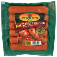 Eckrich Bacon & Cheddar Smoked Sausage - 13 Ounce