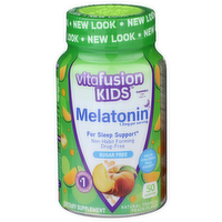 Vitafusion Kids Tropical Peach Melatonin - 50 Count