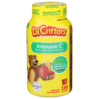 L'il Critters Immune c Plus Zinc & Vitamin d - 190 Count