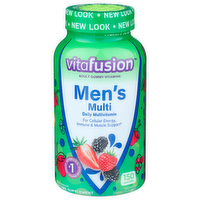 Vitafusion Natural Berry Flavors Men's Multi Adult Gummy Vitamins - 150 Count