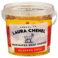 LAURA CHENEL Jalapeño Goat Cheese Disks Marinated In Jalapeno Olive Oil And Chili Flakes Producing An Orange Colored - 6.2 Ounce