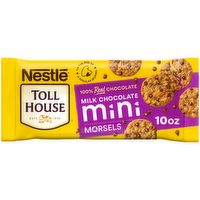 Nestle Toll House Milk Chocolate Mini Morsels, Baking Chips, Melting - 10 Ounce