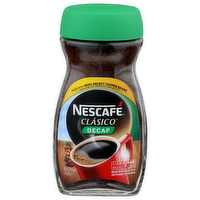 Nescafe Clasico Dark Roast Instant Decaffeinated Coffee - 0.07 Ounce - 100 Count