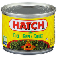 Hatch Select Hot Diced Green Chilies - 4 Ounce