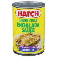 Hatch With Roasted Garlic Medium Green Chile Enchilada Sauce - 15 Ounce