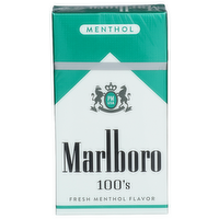 Marlboro 100's Fresh Menthol Flavor Cigarettes - 20 Count