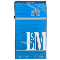 L&M Blue Pack 100's Cigarette - 20 Count