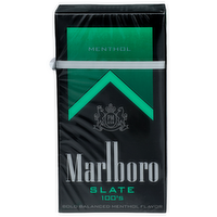 Marlboro Bold Balanced Menthol Flavor Slate 100's Cigarettes - 20 Count