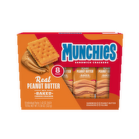 Munchies Sandwich Crackers Real Peanut Butter Baked Cheese - 11.36 Ounce