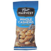 Nut Harvest Sea Salted Whole Cashews - 2.25 Ounce