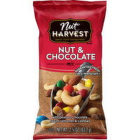 Nut Harvest & Chocolate Mix With Peanuts Raisins Almonds & Cashews 2 - 2.25 Ounce