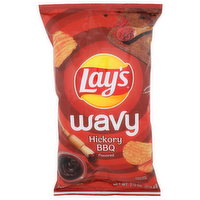 Lay's Wavy Hickory BBQ Flavored Potato Chips - 7.5 Ounce